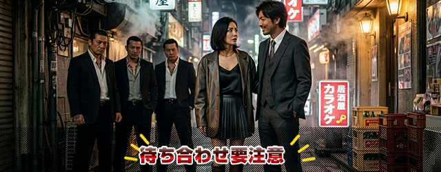 待ち合わせ場所で女性を待っているイメージ